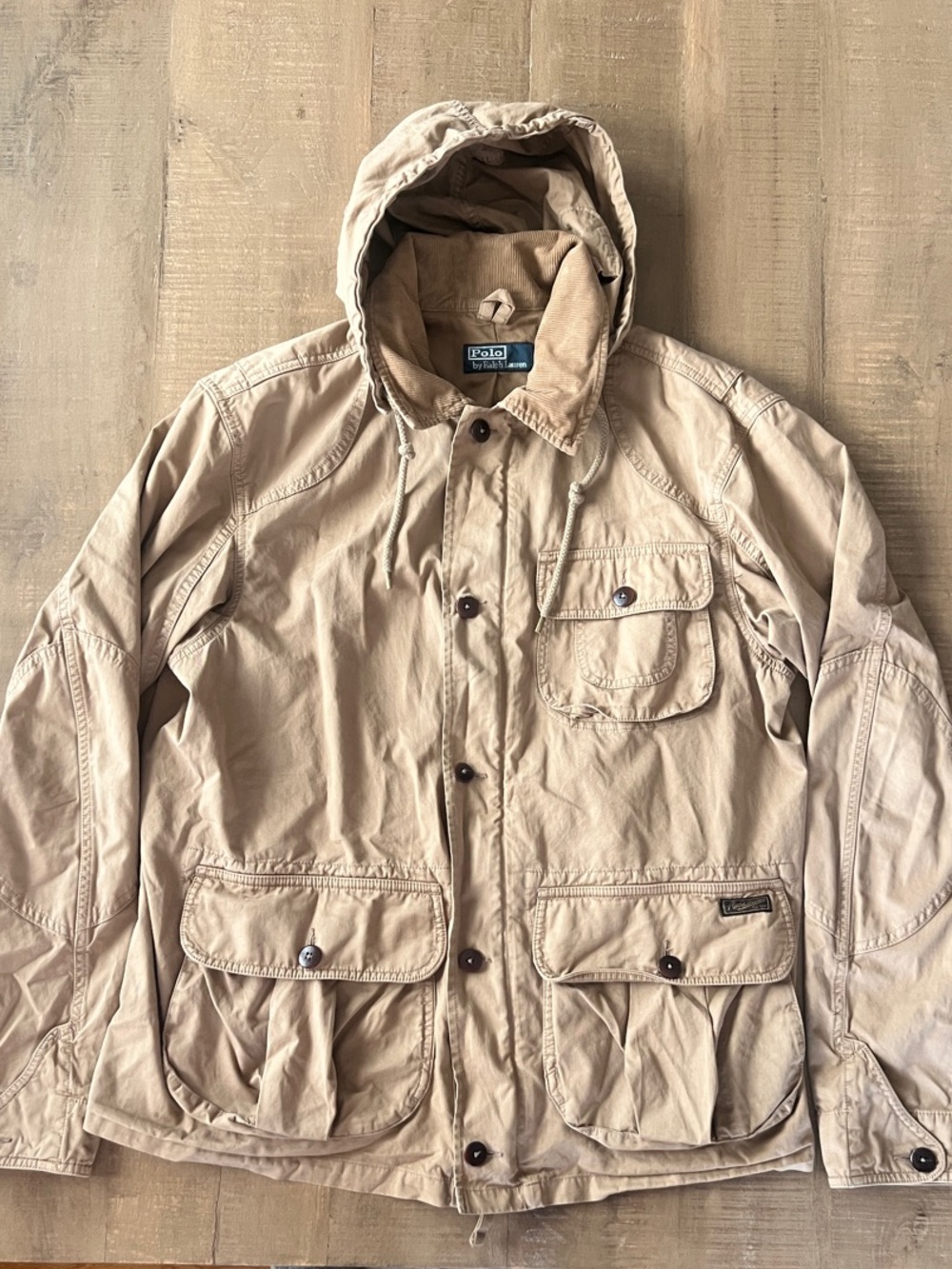 Vintage Ralph Lauren Corduroy Chore Hunting Utility Jacket size large